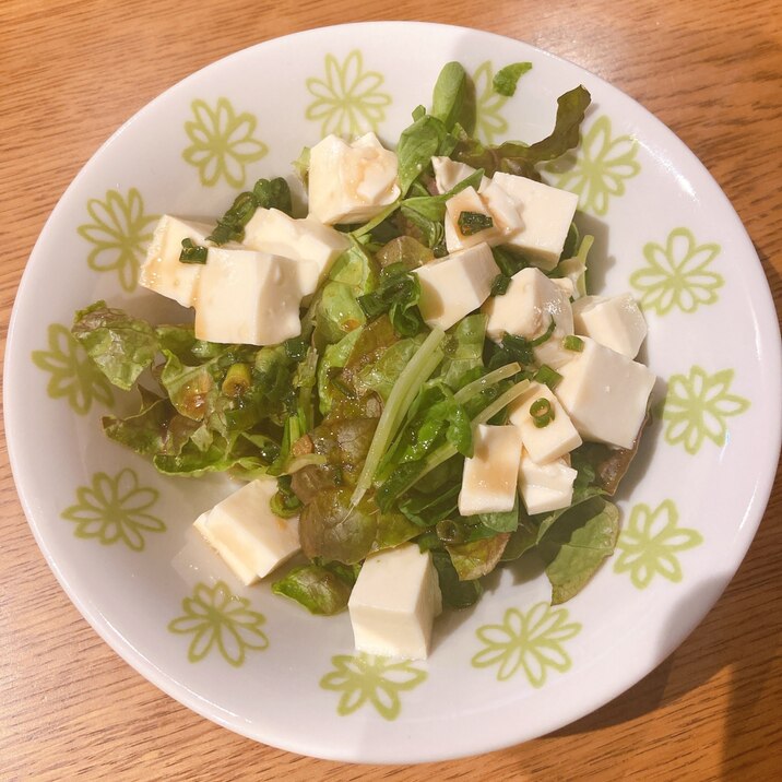 サッパリ豆腐サラダ